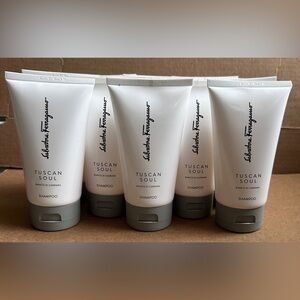 Salvatore Ferragamo Tuscan‎ Soul Bianco Di Carara Shampoo 5 Oz Lot Of 10